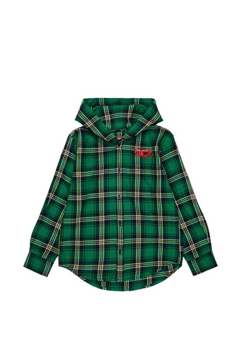 Camicia con logo DIESEL KIDS | J02970 KXBU9K550A